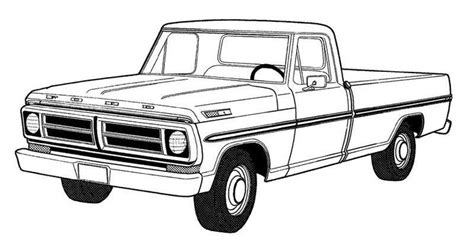 dodge truck coloring pages truck coloring pages  ford truck cars