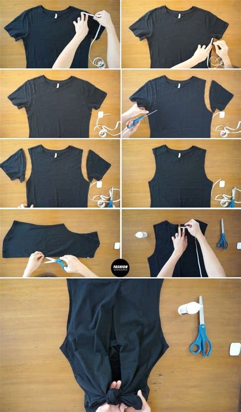 diy  sew  shirt refashion  easy upcycle ideas diy clothes