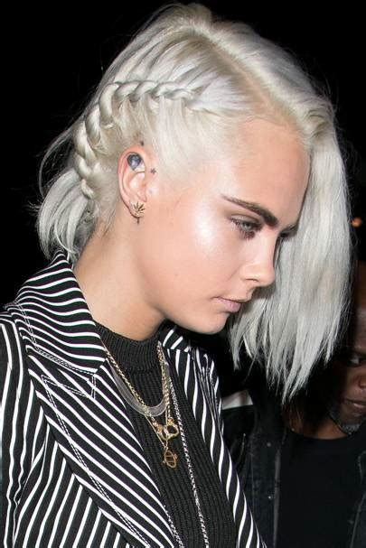 Cara Delevingne’s Grey Hair Is Gorgeous Glamour Uk