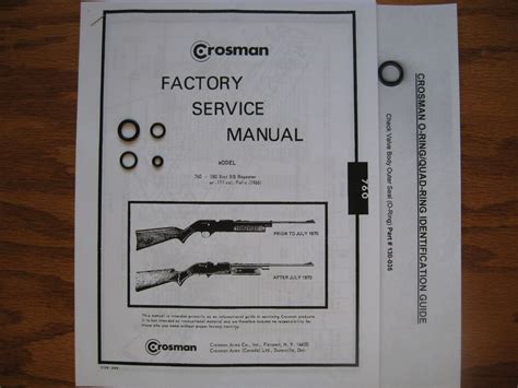 crosman 760 rifle pre 1977 seal repair kit factory