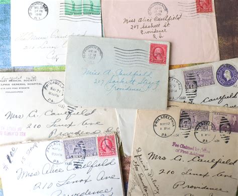 vintage post marked envelopes etsy envelope vintage post