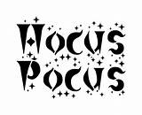 Stencil Hocus Pocus Word Stencils Studior12 sketch template