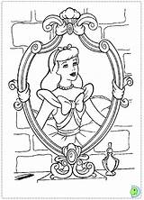 Coloring Dinokids Cinderella Close sketch template