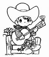 Coloring Pages Western Theme Printable Getcolorings Cowboy sketch template