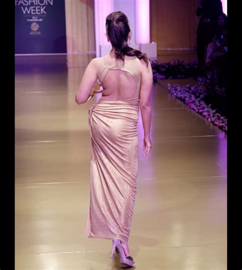 high quality alia bhatt walks the ramp in golden gown spicy photos