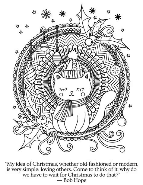 christmas quote coloring page wind   relax classroom freebies