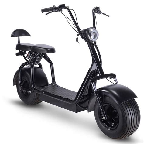 mototec knockout electric scooter adult urban cruiser double seat hog