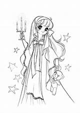 Coloring Pages Colouring Cute Book Books Drawing Princess Sheets Drawings Cartoon Adult Color Digi Stamps Choose Board Anime Printable sketch template