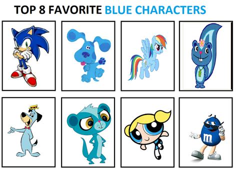 top  favorite blue characters  cartoonstar  deviantart