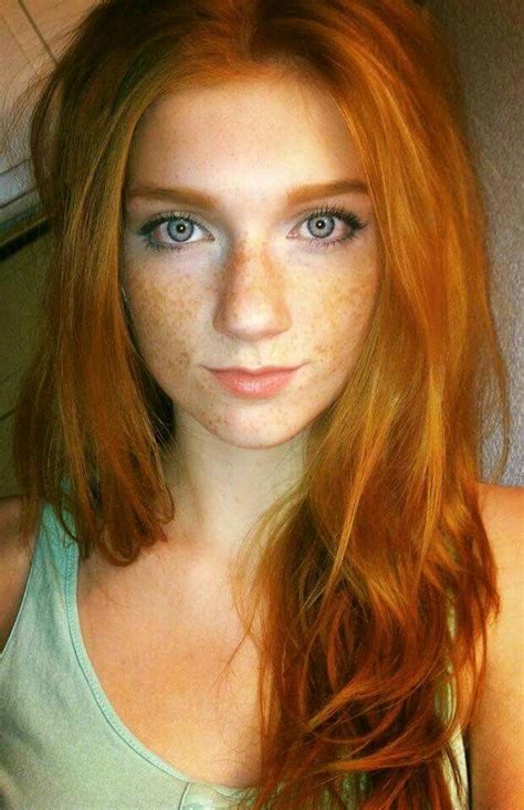 redhead beautiful freckles redheads freckles red hair