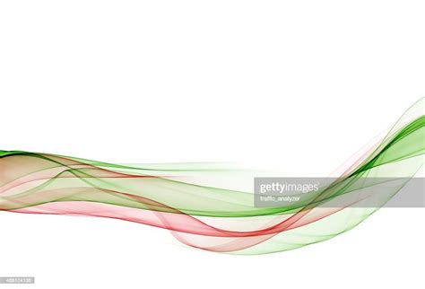 abstract redgreen lines high res vector graphic getty images