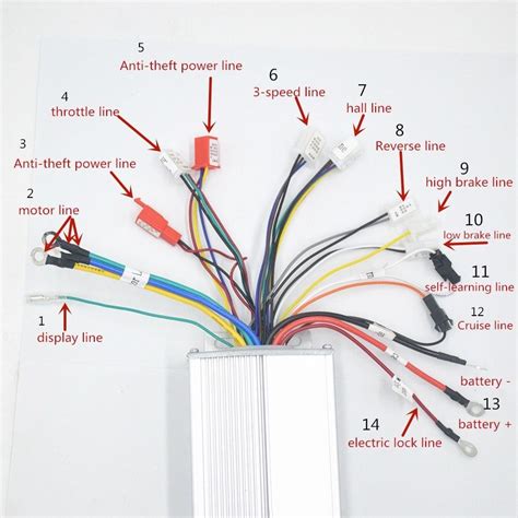 electric scooter controller wiring diagram easy wiring