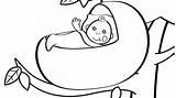 Baby Rockabye Coloring Pages Mother Nursery Activities Goose Club sketch template