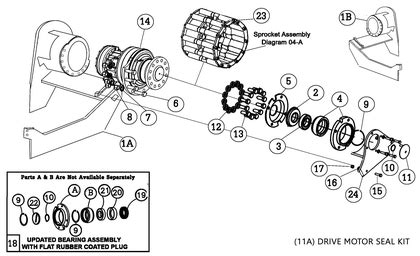 parts diagrams   series multi terrain loaders caterpillar  parts