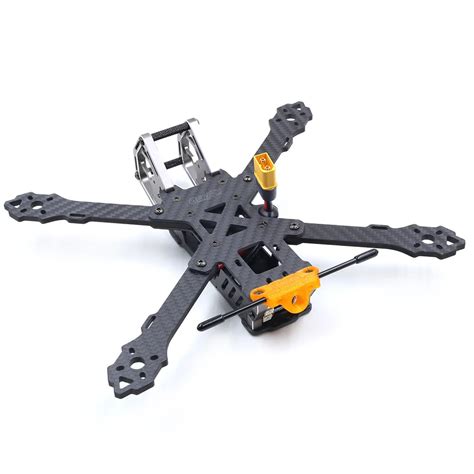 buy gep khx mm mm fpv racing drone body  pure carbon fiber  frame set