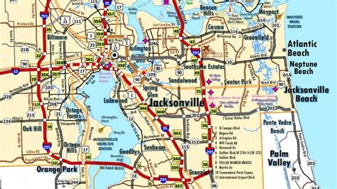 map  central florida cities  towns