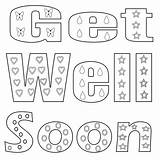 Soon Well Coloring Pages Printable Kids Freecoloring Sheets Card Adults sketch template