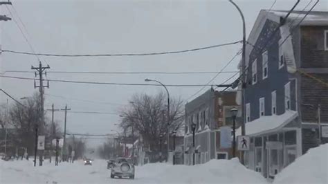 wolfville nova scotia  day   february   storm youtube