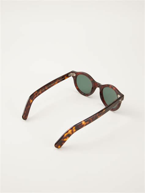 cutler and gross tortoise shell sunglasses in brown for men lyst