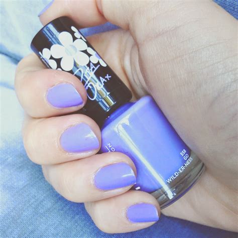 battle of the lilac nail polishes rimmel vs essie high