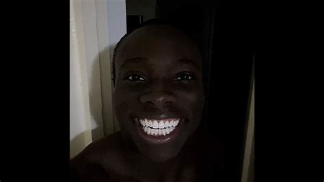 Black Man Smiles In Dark Laughing ⚠️scary⚠️ Youtube
