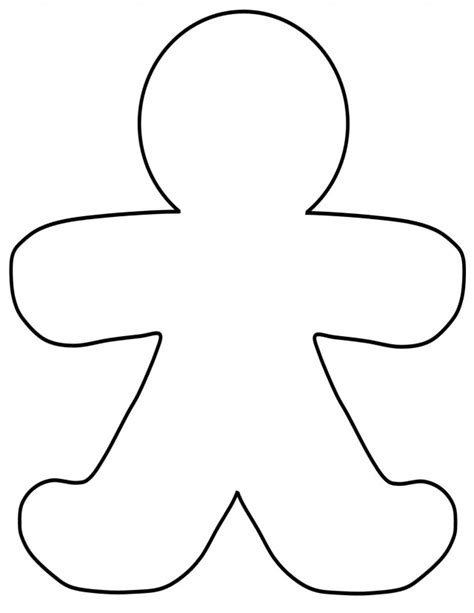 person outline printable    clipartmag