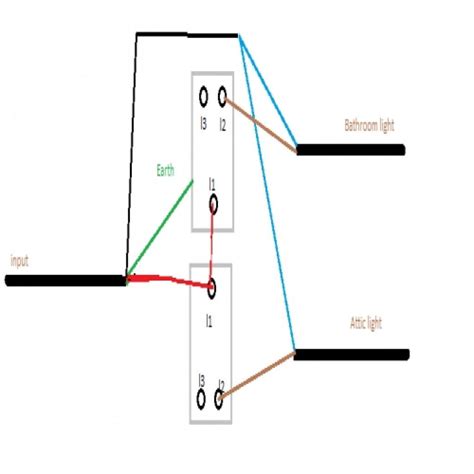 additional   light switch schematic wiring diagram