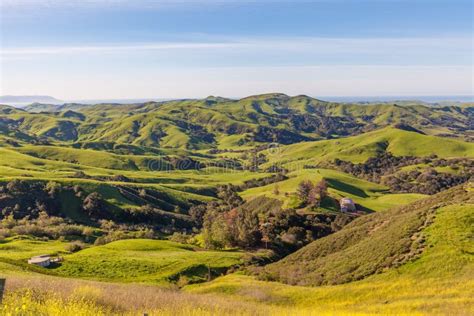 california coastal hills stock photo image  beauty
