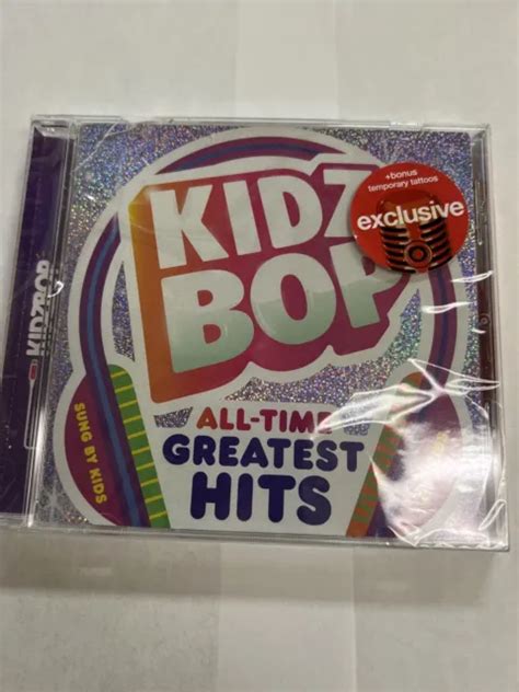 kidz bop kids kidz bop  time greatest hits  cd sealed