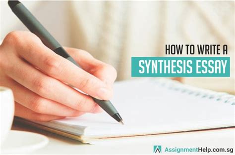 write  synthesis essay definition format