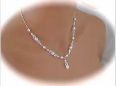 Bridal Jewelry Set, Swarovski Pearl Bridal Necklace, Bracelet and