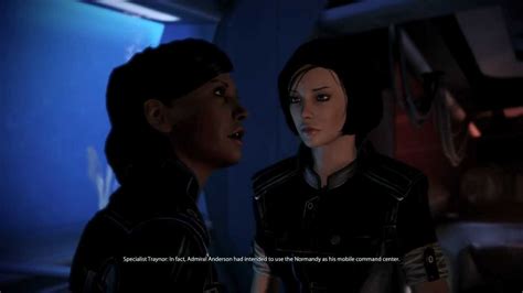 Mass Effect 3 Samantha Traynor Romance 1 Meeting