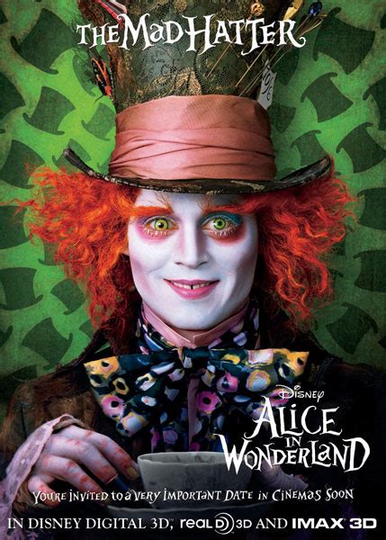 johnny depp confirmed  alice  wonderland