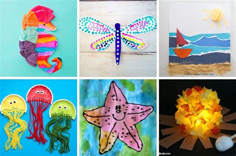sensational summer arts  crafts  kids projects  kids