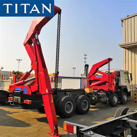 titan  loader truck side loader container truck  sale