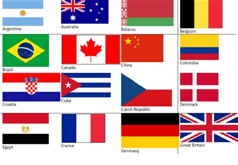 printable country flags   ambitious pierce blog