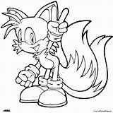 Coloring Sonic Super Pages Popular Hedgehog sketch template