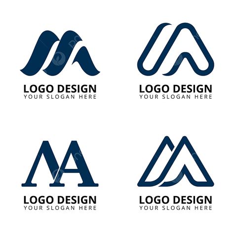 koleksi desain logo huruf minimalis logo surat logo  huruf  png  vektor