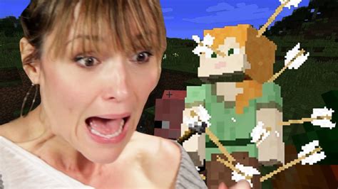 moms play minecraft for the first time youtube