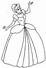 Cinderella Cinderela Desenhos Colorir Princesas sketch template