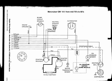 sea ray mercruiser wiring diagram