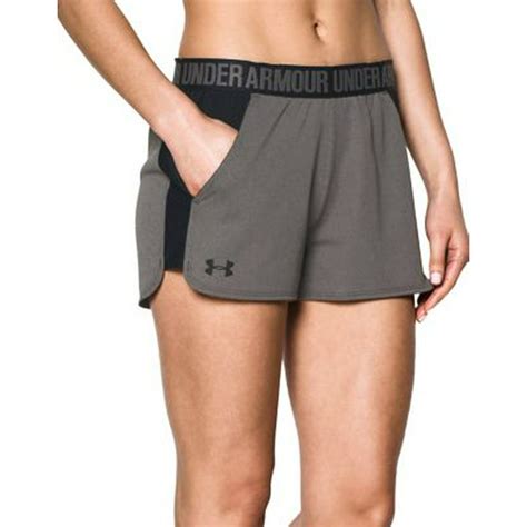 armour  armour  womens size medium play   loose track shorts midnight