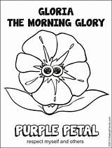Daisy Coloring Pages Scout Girl Petal Purple Respect Gloria Scouts Glory Morning Flower Makingfriends Petals Daisies Others Authority Printables Myself sketch template