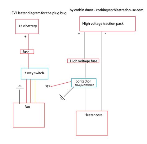 car heater wiring diagram