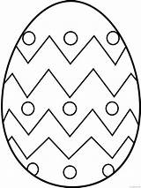 Coloring Coloring4free Egg Easter Pages Easy Related Posts sketch template