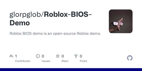 github glorpglobroblox bios demo roblox bios demo   open source roblox demo