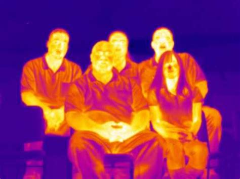 medical infrared images  people   ici  thermal imaging