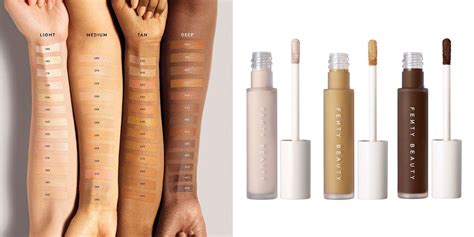 fenty beauty launches  pro filtr concealers   shades
