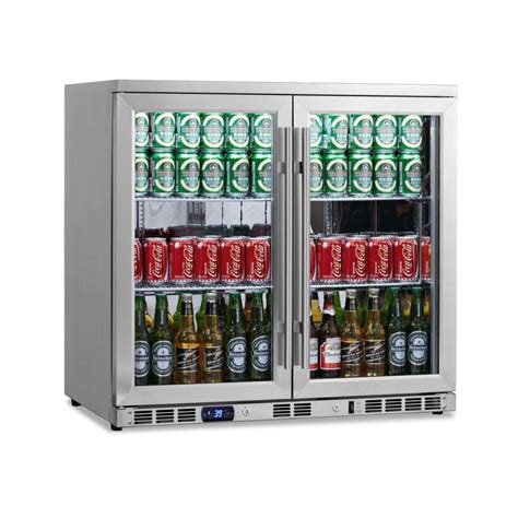 Beverage Refrigerator Glass Door To Keep Cool Drink
