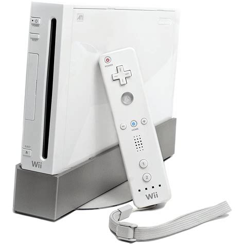 refurbished video game console nintendo wii controller white  market